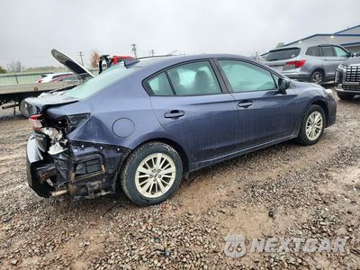 Trzecie zdjęcie samochodu z tyłu: 2017 SUBARU IMPREZA PREMIUM VIN:4S3GKAB60H3610670 - miniatura