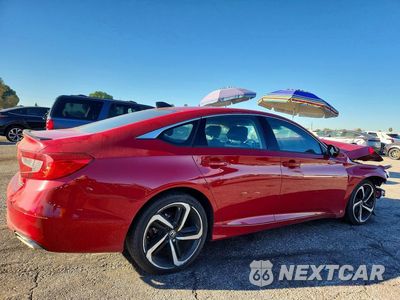 Trzecie zdjęcie samochodu z tyłu: 2022 HONDA ACCORD SPORT SE VIN:1HGCV1F47NA058043 - miniatura