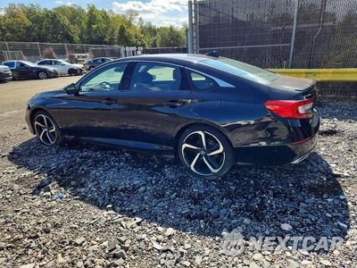 Drugie zdjęcie samochodu z przodu: 2019 HONDA ACCORD SPORT VIN:1HGCV1F37KA040998 - miniatura