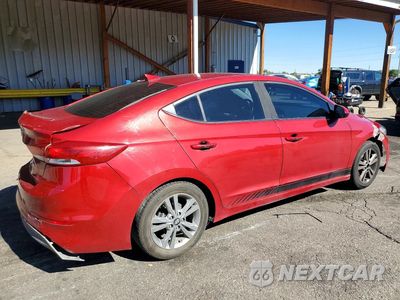 Trzecie zdjęcie samochodu z tyłu: 2017 HYUNDAI ELANTRA VALUE EDITION VIN:KMHD84LF5HU283447 - miniatura