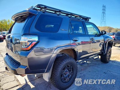 Trzecie zdjęcie samochodu z tyłu: 2021 TOYOTA 4RUNNER TRD OFF-ROAD PREMIUM VIN:JTERU5JR7M5840545 - miniatura