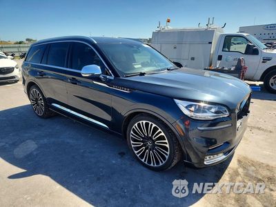 Czwarte zdjęcie samochodu z boku: 2020 LINCOLN AVIATOR BLACK LABEL VIN:5LM5J9XC3LGL00787 - miniatura
