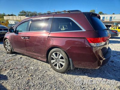 Drugie zdjęcie samochodu z przodu: 2014 HONDA ODYSSEY TOURING VIN:5FNRL5H96EB025945 - miniatura