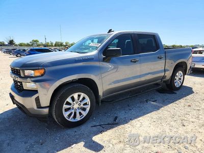 2021 CHEVROLET SILVERADO C1500 CUSTOM 3GCPWBEK9MG224050 - główne zdjęcie licytacji z USA - miniatura
