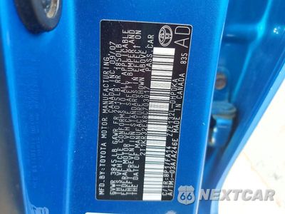 Zdjęcie 13 z 13 samochodu: 2008 TOYOTA MATRIX VIN:2T1KR32EX8C703017 - miniatura