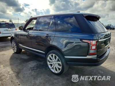 Drugie zdjęcie samochodu z przodu: 2017 LAND ROVER RANGE ROVER HSE VIN:SALGS2FK7HA325725 - miniatura