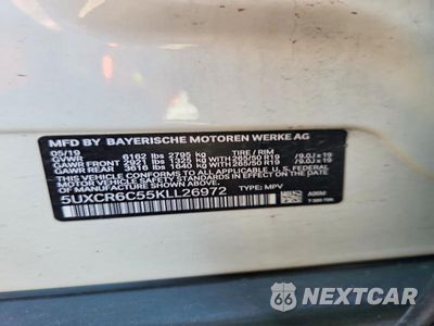 Zdjęcie 13 z 13 samochodu: 2019 BMW X5 XDRIVE40I VIN:5UXCR6C55KLL26972 - miniatura