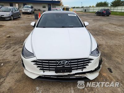 Piąte zdjęcie samochodu w środku: 2021 HYUNDAI SONATA HYBRID LIMITED VIN:KMHL54JJ6MA034257 - miniatura