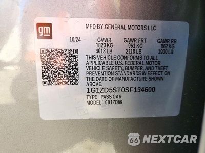 Zdjęcie 12 z 12 samochodu: 2025 CHEVROLET MALIBU LT VIN:1G1ZD5ST0SF134600 - miniatura