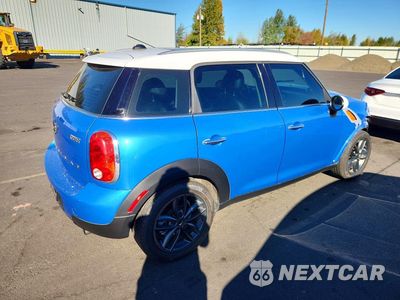 Trzecie zdjęcie samochodu z tyłu: 2014 MINI COOPER COUNTRYMAN VIN:WMWZB3C50EWR42450 - miniatura