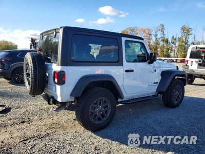 Trzecie zdjęcie samochodu z tyłu: 2025 JEEP WRANGLER SPORT VIN:1C4PJXAN4SW590119 - miniatura