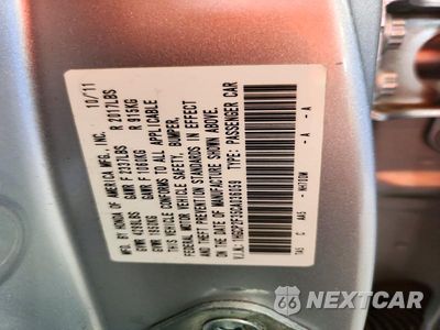 Zdjęcie 12 z 12 samochodu: 2012 HONDA ACCORD LX VIN:1HGCP2F35CA036059 - miniatura