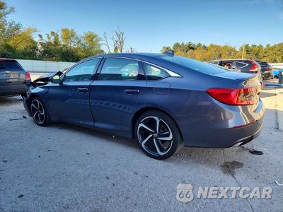 Drugie zdjęcie samochodu z przodu: 2020 HONDA ACCORD SPORT VIN:1HGCV1F32LA019445 - miniatura