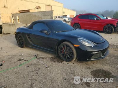 Czwarte zdjęcie samochodu z boku: 2019 PORSCHE BOXSTER BASE/T VIN:WP0CA2A8XKS210252 - miniatura