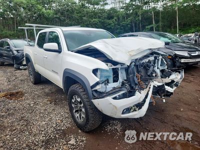 Czwarte zdjęcie samochodu z boku: 2021 TOYOTA TACOMA SR V6 VIN:3TYCZ5AN5MT014610 - miniatura