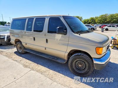 Czwarte zdjęcie samochodu z boku: 2007 FORD ECONOLINE E350 SUPER DUTY WAGON VIN:1FBNE31L17DA42587 - miniatura