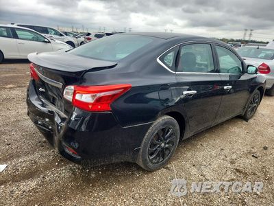 Trzecie zdjęcie samochodu z tyłu: 2018 NISSAN SENTRA S VIN:3N1AB7AP4JY247082 - miniatura