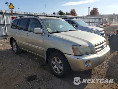 Czwarte zdjęcie samochodu z boku: 2003 TOYOTA HIGHLANDER BASE VIN:JTEGD21A530070695 - miniatura