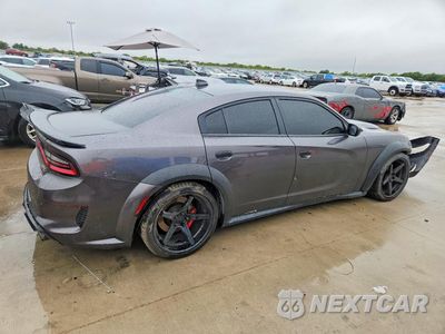 Trzecie zdjęcie samochodu z tyłu: 2021 DODGE CHARGER SCAT PACK VIN:2C3CDXGJ2MH682524 - miniatura