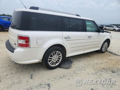 Trzecie zdjęcie samochodu z tyłu: 2015 FORD FLEX SEL VIN:2FMGK5C87FBA20577 - miniatura
