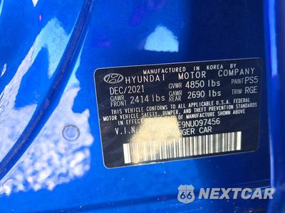 Zdjęcie 13 z 13 samochodu: 2022 GENESIS G70 3.3T STANDARD VIN:KMTG54TE9NU097456 - miniatura