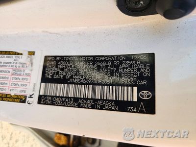 Zdjęcie 12 z 12 samochodu: 2007 TOYOTA CAMRY XLE VIN:JTNBE46K973082051 - miniatura