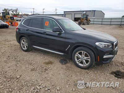 Czwarte zdjęcie samochodu z boku: 2020 BMW X3 XDRIVE30I VIN:5UXTY5C06LLT36624 - miniatura