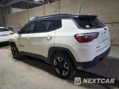 Drugie zdjęcie samochodu z przodu: 2018 JEEP COMPASS TRAILHAWK VIN:3C4NJDDBXJT210714 - miniatura