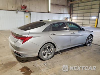 Trzecie zdjęcie samochodu z tyłu: 2021 HYUNDAI ELANTRA LIMITED VIN:5NPLP4AG5MH013041 - miniatura