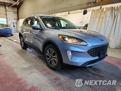 Czwarte zdjęcie samochodu z boku: 2022 FORD ESCAPE SEL VIN:1FMCU9H66NUB67375 - miniatura