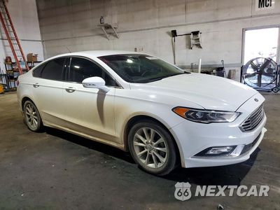 Czwarte zdjęcie samochodu z boku: 2017 FORD FUSION SE VIN:3FA6P0HDXHR140121 - miniatura