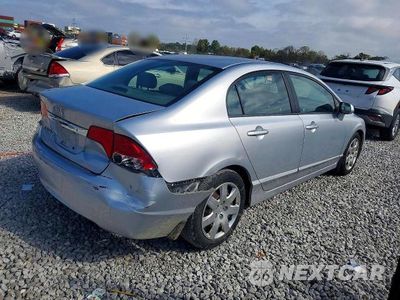 Trzecie zdjęcie samochodu z tyłu: 2010 HONDA CIVIC LX VIN:2HGFA1F52AH304347 - miniatura