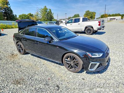 Czwarte zdjęcie samochodu z boku: 2020 AUDI A4 PREMIUM VIN:WAUDNAF49LA062544 - miniatura