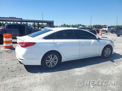 Trzecie zdjęcie samochodu z tyłu: 2017 HYUNDAI SONATA SE VIN:5NPE24AF2HH582885 - miniatura