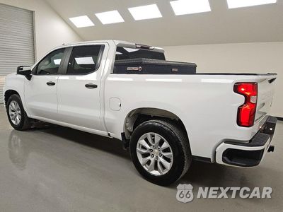 Drugie zdjęcie samochodu z przodu: 2021 CHEVROLET SILVERADO C1500 CUSTOM VIN:3GCPWBEK3MG323642 - miniatura