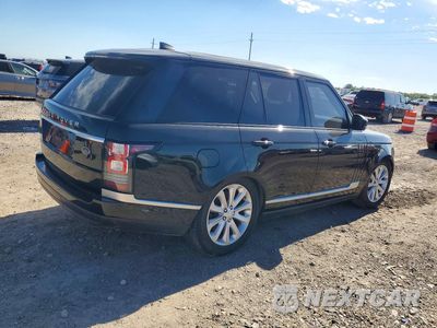 Trzecie zdjęcie samochodu z tyłu: 2017 LAND ROVER RANGE ROVER HSE VIN:SALGS2FV4HA379980 - miniatura