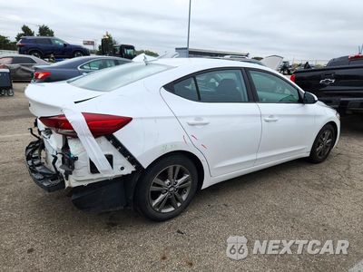 Trzecie zdjęcie samochodu z tyłu: 2018 HYUNDAI ELANTRA SEL VIN:5NPD84LF2JH266397 - miniatura