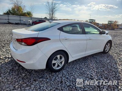 Trzecie zdjęcie samochodu z tyłu: 2015 HYUNDAI ELANTRA SE VIN:5NPDH4AE2FH640900 - miniatura