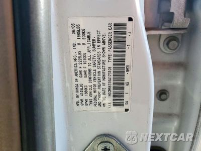 Zdjęcie 13 z 13 samochodu: 2006 HONDA ACCORD SE VIN:1HGCM56316A173109 - miniatura