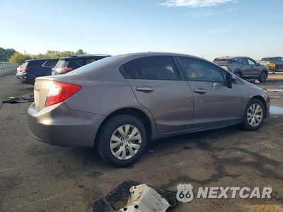 Trzecie zdjęcie samochodu z tyłu: 2012 HONDA CIVIC LX VIN:19XFB2F54CE390440 - miniatura