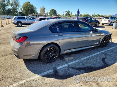 Trzecie zdjęcie samochodu z tyłu: 2022 BMW 750 XI VIN:WBA7U2C04NCJ22535 - miniatura