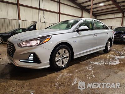 2019 HYUNDAI SONATA HYBRID SE KMHE24L34KA091053 - główne zdjęcie licytacji z USA - miniatura