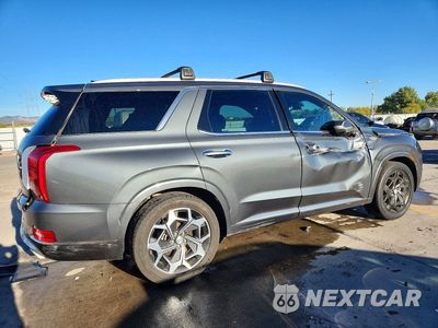 Trzecie zdjęcie samochodu z tyłu: 2022 HYUNDAI PALISADE CALLIGRAPHY VIN:KM8R7DHE7NU401468 - miniatura