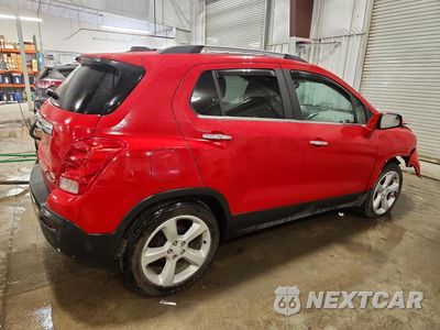 Trzecie zdjęcie samochodu z tyłu: 2015 CHEVROLET TRAX LTZ VIN:3GNCJNSB9FL192558 - miniatura