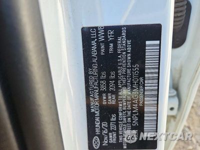 Zdjęcie 13 z 13 samochodu: 2021 HYUNDAI ELANTRA SEL VIN:5NPLM4AG3MH011555 - miniatura