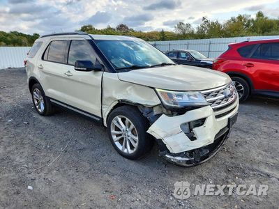 Czwarte zdjęcie samochodu z boku: 2018 FORD EXPLORER XLT VIN:1FM5K8D89JGA01392 - miniatura