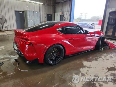 Trzecie zdjęcie samochodu z tyłu: 2022 TOYOTA GR SUPRA 3.0 PREMIUM VIN:WZ1DB0C00NW048997 - miniatura