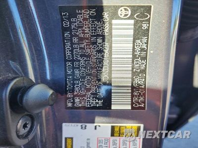 Zdjęcie 12 z 12 samochodu: 2013 TOYOTA PRIUS TWO VIN:JTDKN3DUXD1654237 - miniatura