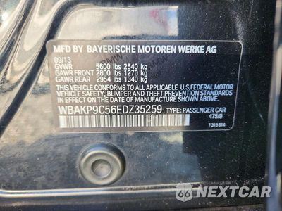 Zdjęcie 12 z 12 samochodu: 2014 BMW 550 XI VIN:WBAKP9C56EDZ35259 - miniatura