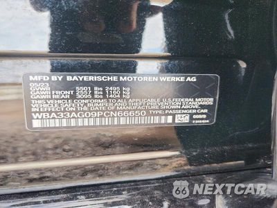 Zdjęcie 12 z 12 samochodu: 2023 BMW 530XE VIN:WBA33AG09PCN66650 - miniatura